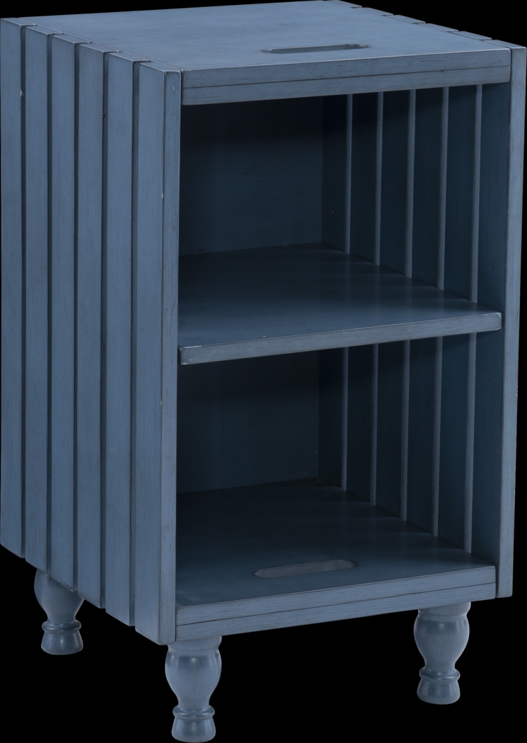 Hazelle Blue Accent Table - Thumbnail - Image 1