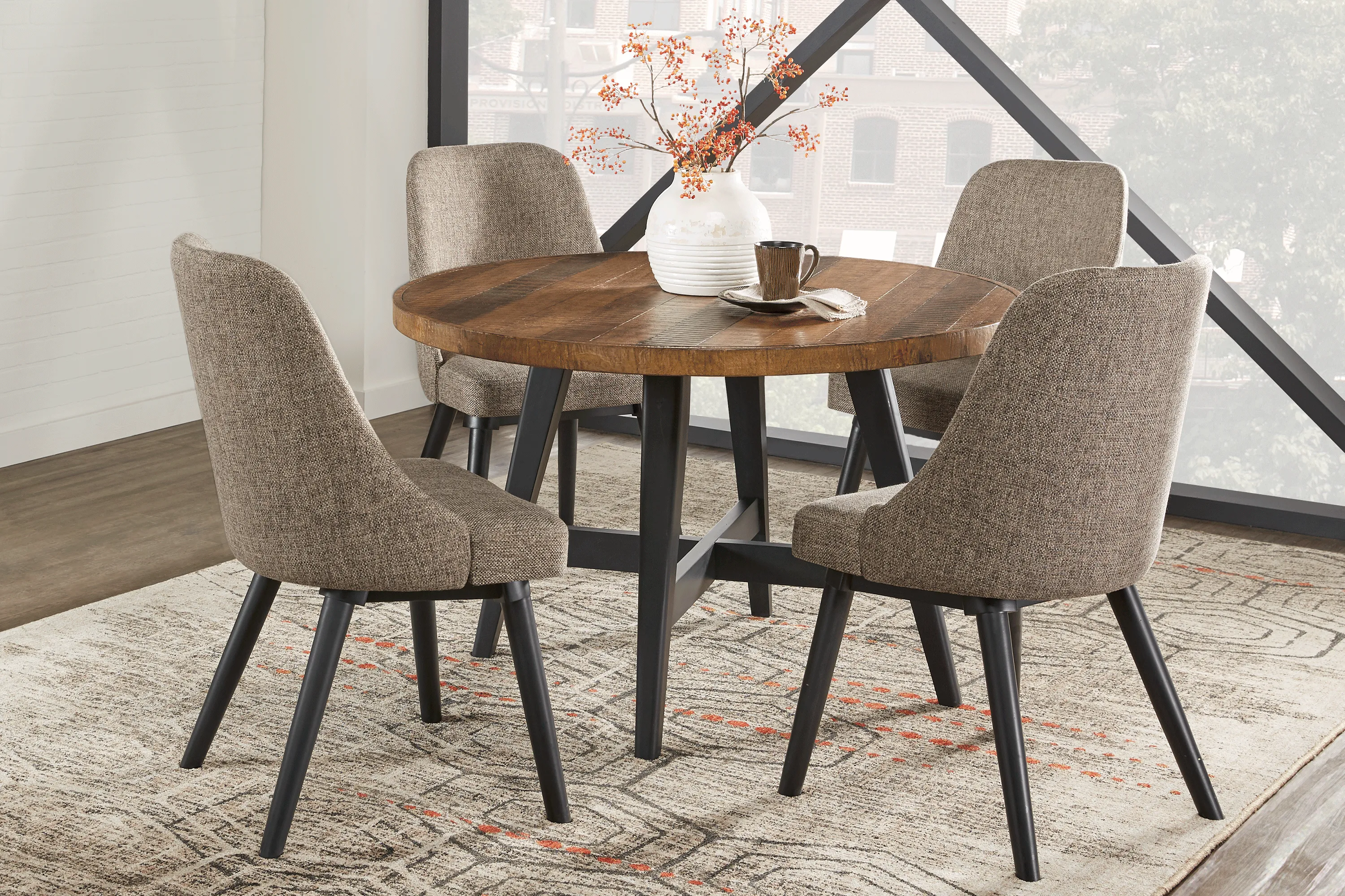 Hazelnut Lodge Wheat Dining Table - Thumbnail - Image 2