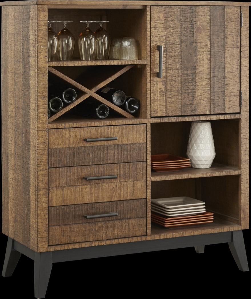 Hazelnut Lodge Wheat Cabinet - Thumbnail - Image 1