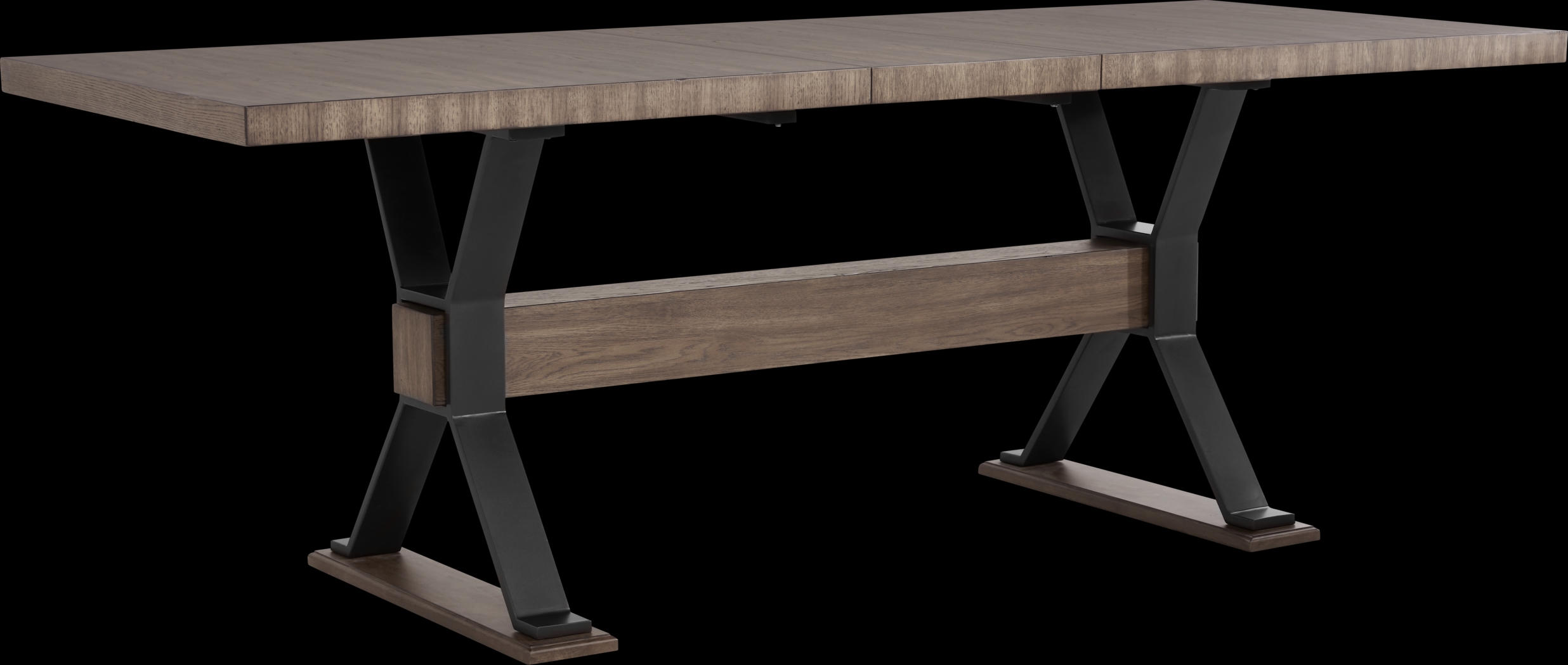 Hazelnut Woods 5 Pc Brown Counter Height Dining Room with Upholstered Stools - Thumbnail - Image 3