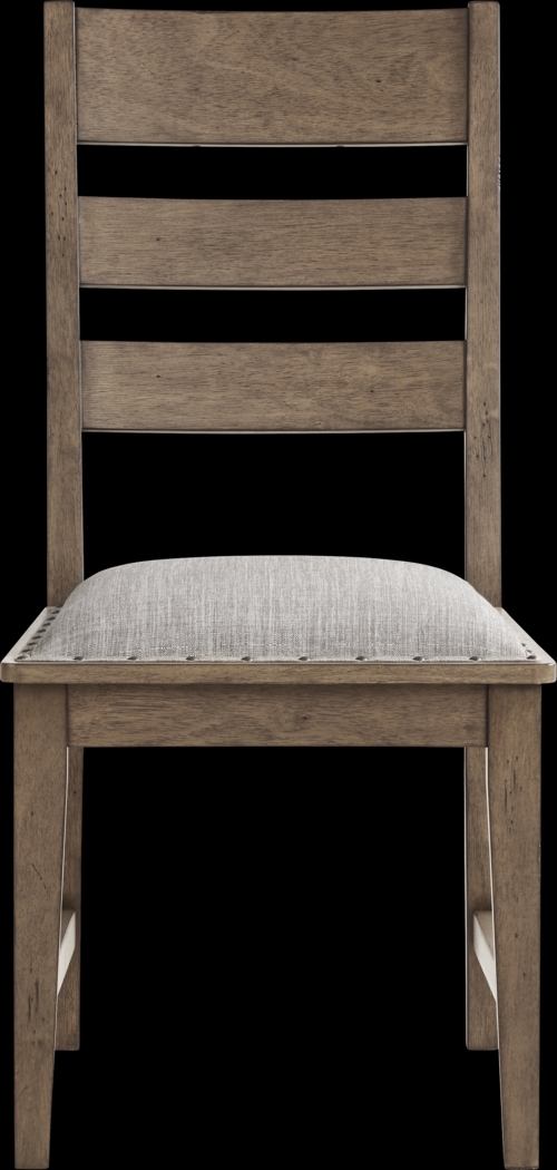 Hazelnut Woods Brown 5 Pc Dining Room with Ladder Back Chairs - Thumbnail - Image 7