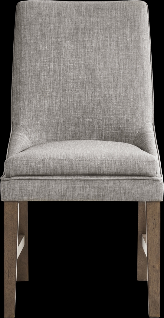 Hazelnut Woods Brown 5 Pc Dining Room with Upholstered Chairs - Thumbnail - Image 7