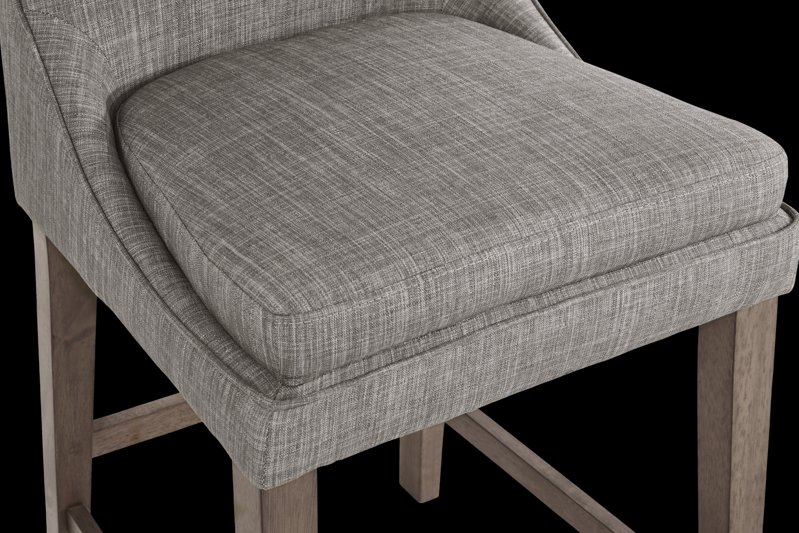 Hazelnut Woods 5 Pc Brown Counter Height Dining Room with Upholstered Stools - Thumbnail - Image 6