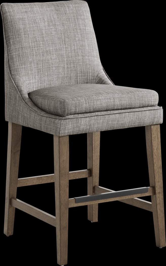 Hazelnut Woods 5 Pc Brown Counter Height Dining Room with Upholstered Stools - Thumbnail - Image 4