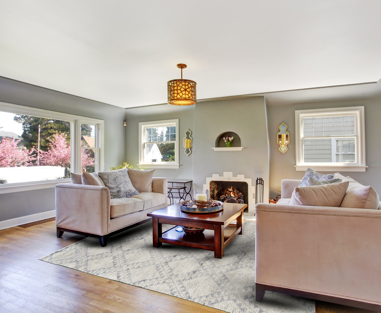 Hazy Gray 5'6 x 8'6 Rug - Thumbnail - Image 2