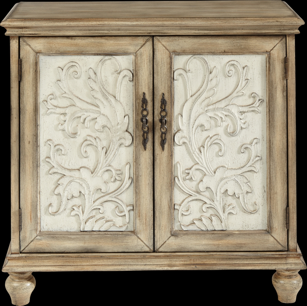 Hazzen White Accent Cabinet - Thumbnail - Image 3