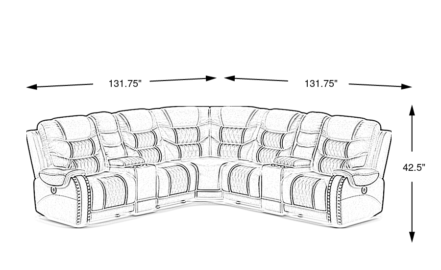 Dimension Image. Please refer to the Dimension Tab on this page for dimension details.