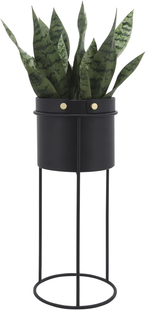 Hearnne Black Planter, Set of 2 - Thumbnail - Image 3