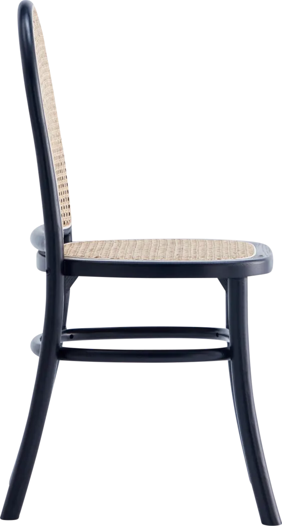 Heartnite Black Dining Chair, Set of 2 - Thumbnail - Image 4