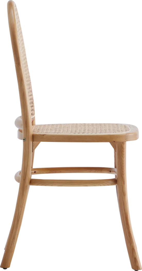 Heartnite Natural Dining Chair, Set of 2 - Thumbnail - Image 6