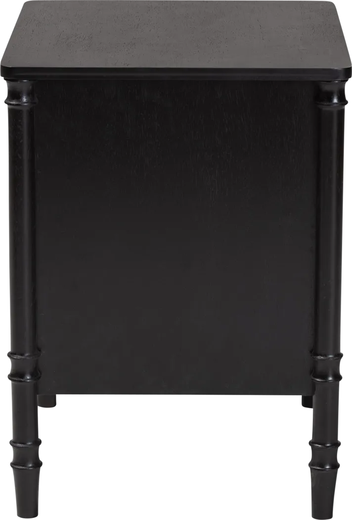 Heartsun Black Nightstand - Thumbnail - Image 7