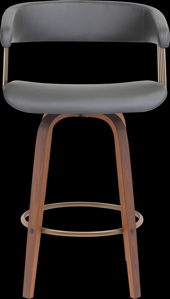 Hearttime I Gray Counter Height Stool - Thumbnail - Image 11