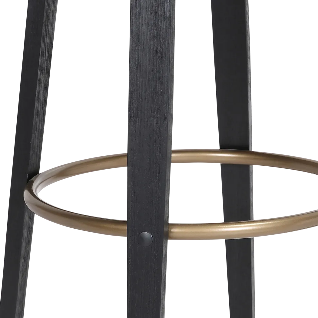 Hearttime II Black Barstool - Thumbnail - Image 3