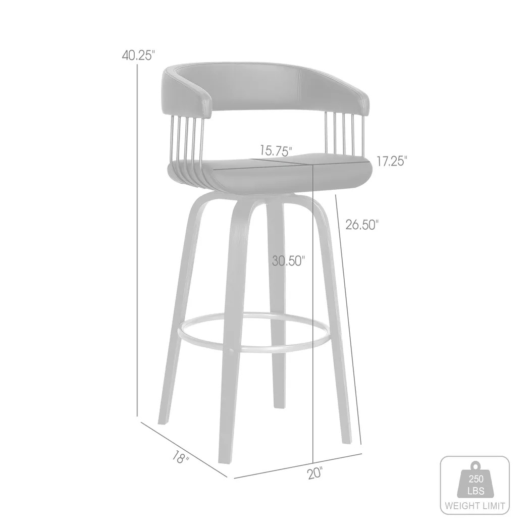 Hearttime II Black Barstool - Thumbnail - Image 7