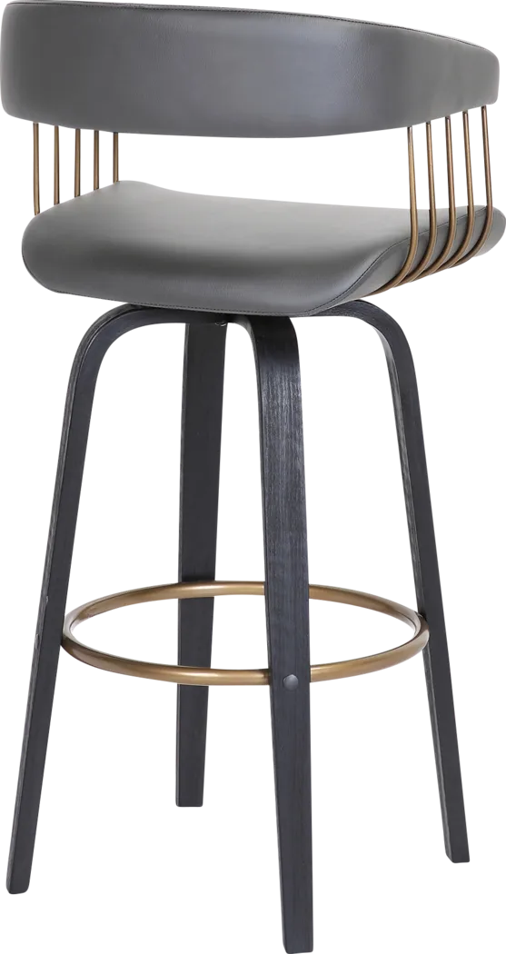 Hearttime II Gray Counter Height Stool - Thumbnail - Image 11