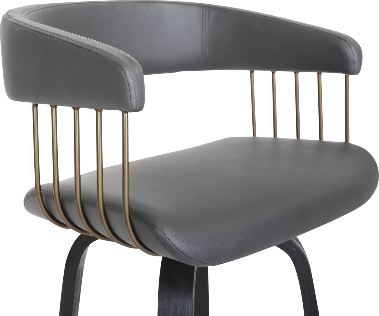 Hearttime II Gray Counter Height Stool - Thumbnail - Image 4