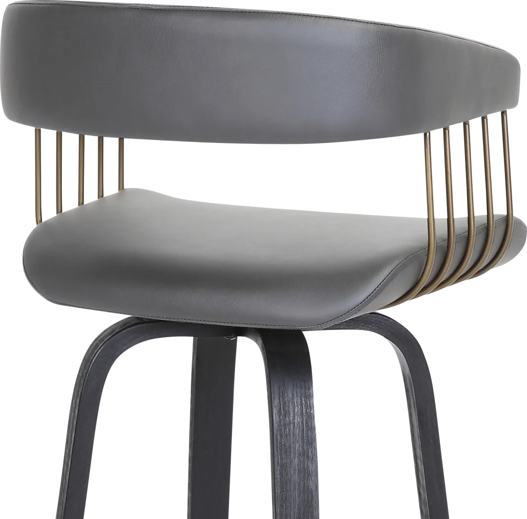 Hearttime II Gray Counter Height Stool - Thumbnail - Image 6