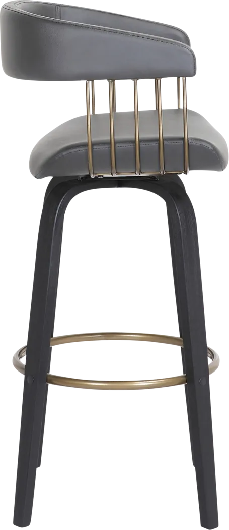 Hearttime II Gray Counter Height Stool - Thumbnail - Image 7