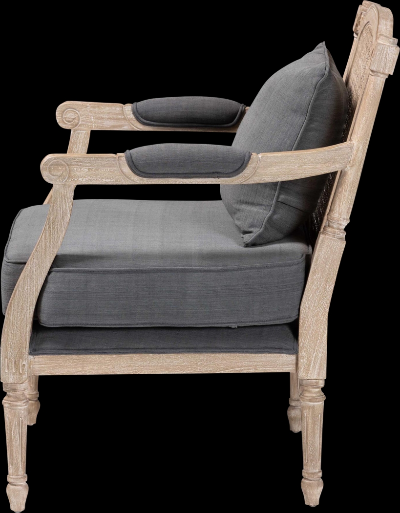 Heasletts Gray Accent Chair - Thumbnail - Image 5