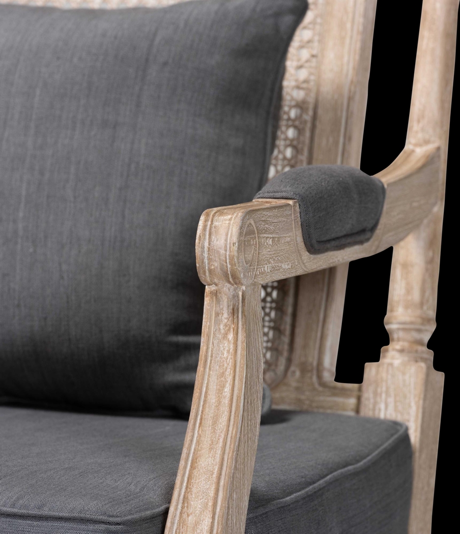 Heasletts Gray Accent Chair - Thumbnail - Image 7