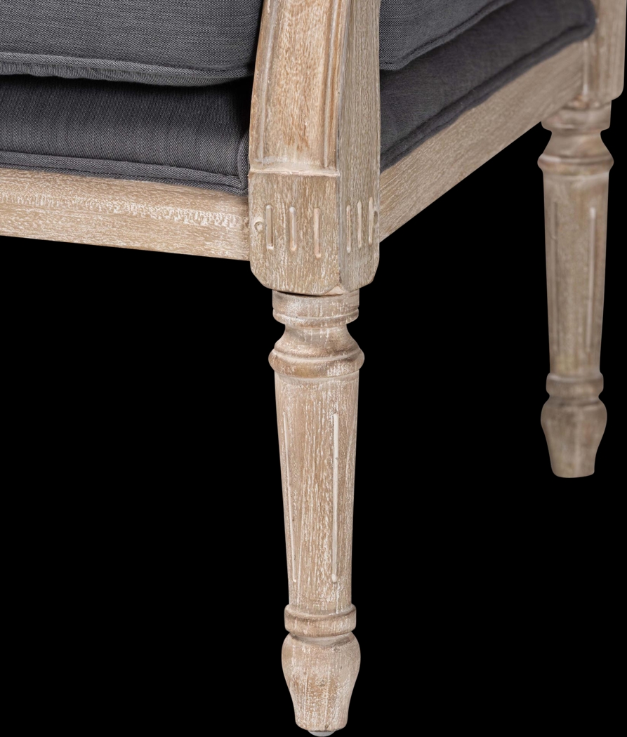 Heasletts Gray Accent Chair - Thumbnail - Image 8