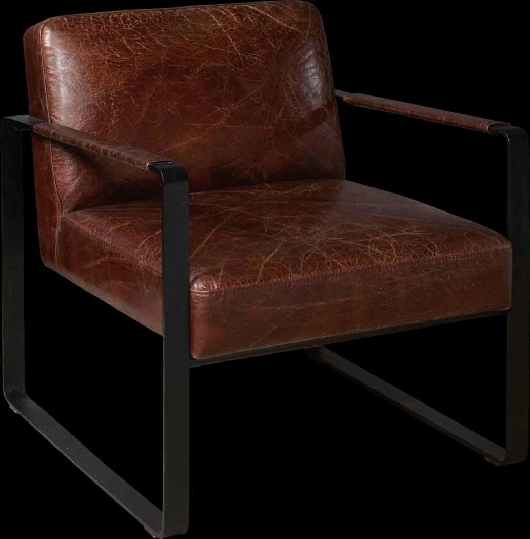 Heatherbrooke Brown Accent Chair - Thumbnail - Image 1