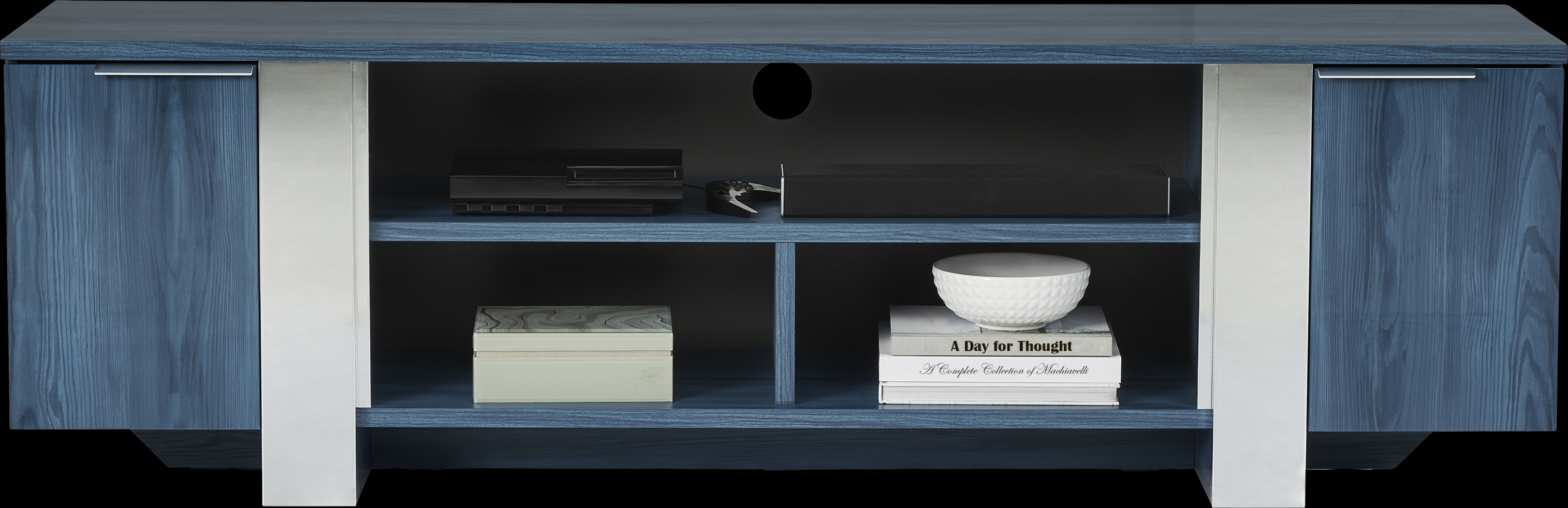 Heatherview Blue 79 in. Console - Thumbnail - Image 2