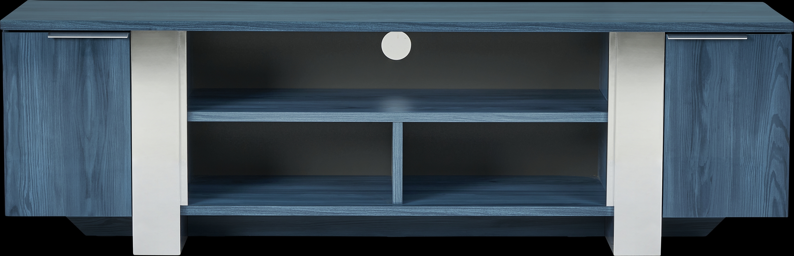 Heatherview Blue 79 in. Console - Thumbnail - Image 1