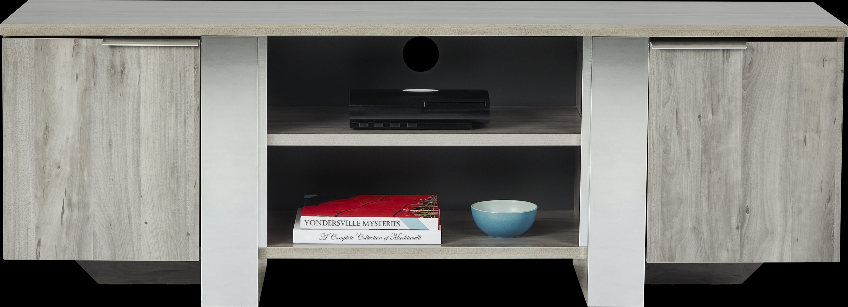 Heatherview Gray 70 in. Console - Thumbnail - Image 2