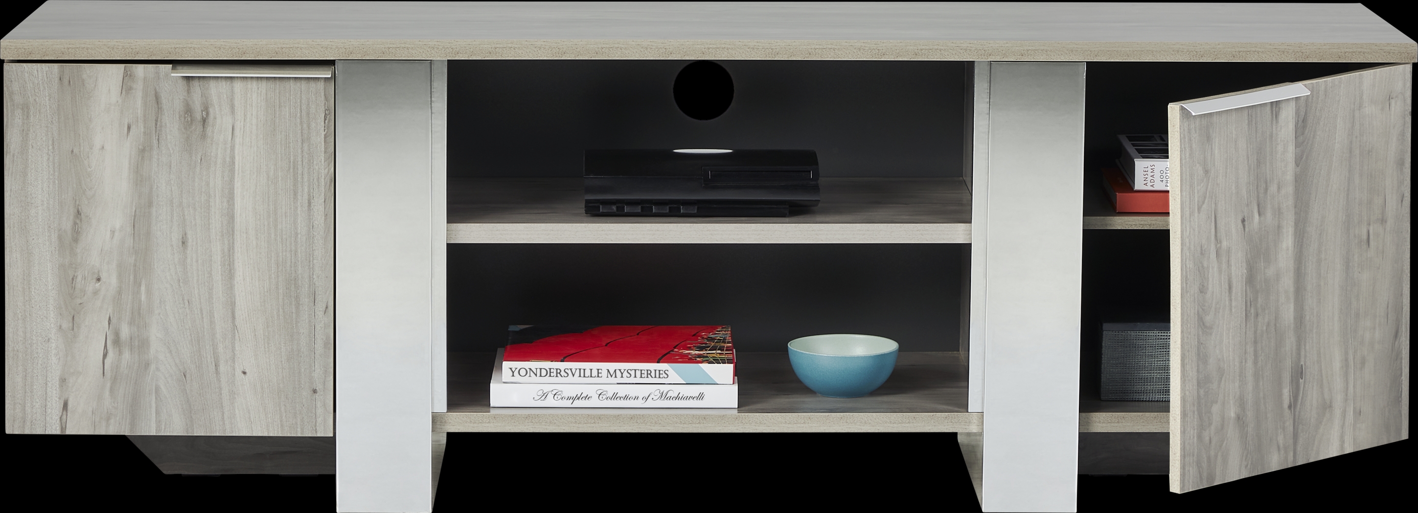 Heatherview Gray 70 in. Console - Thumbnail - Image 3