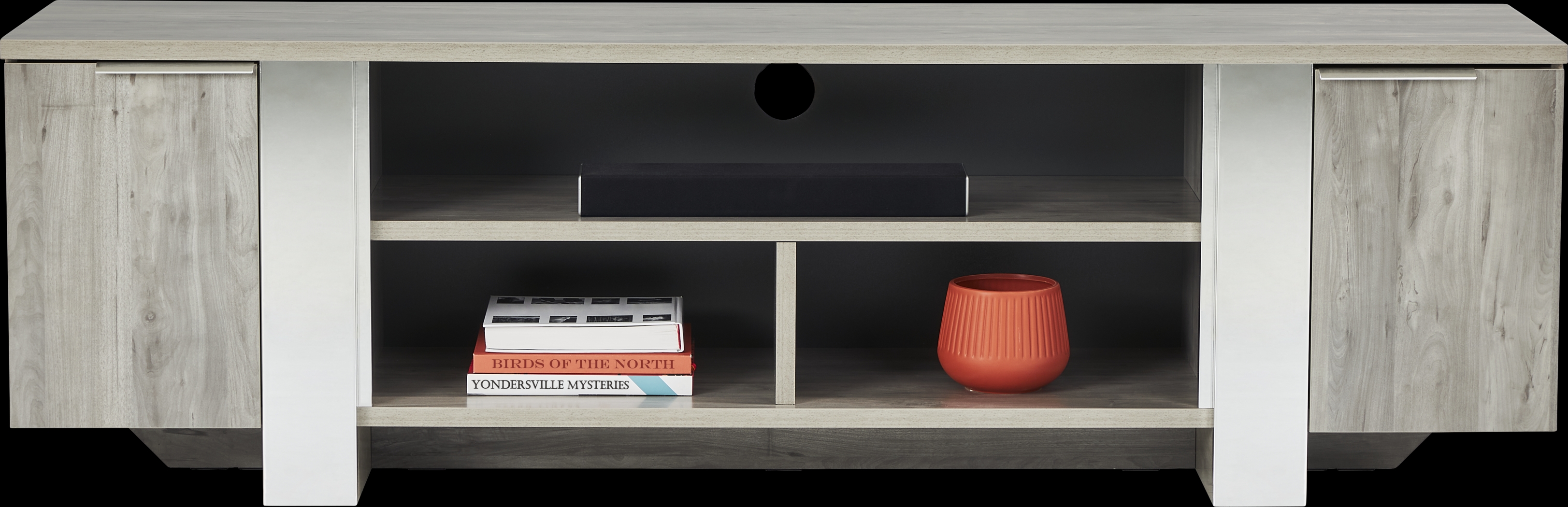 Heatherview Gray 79 in. Console - Thumbnail - Image 2