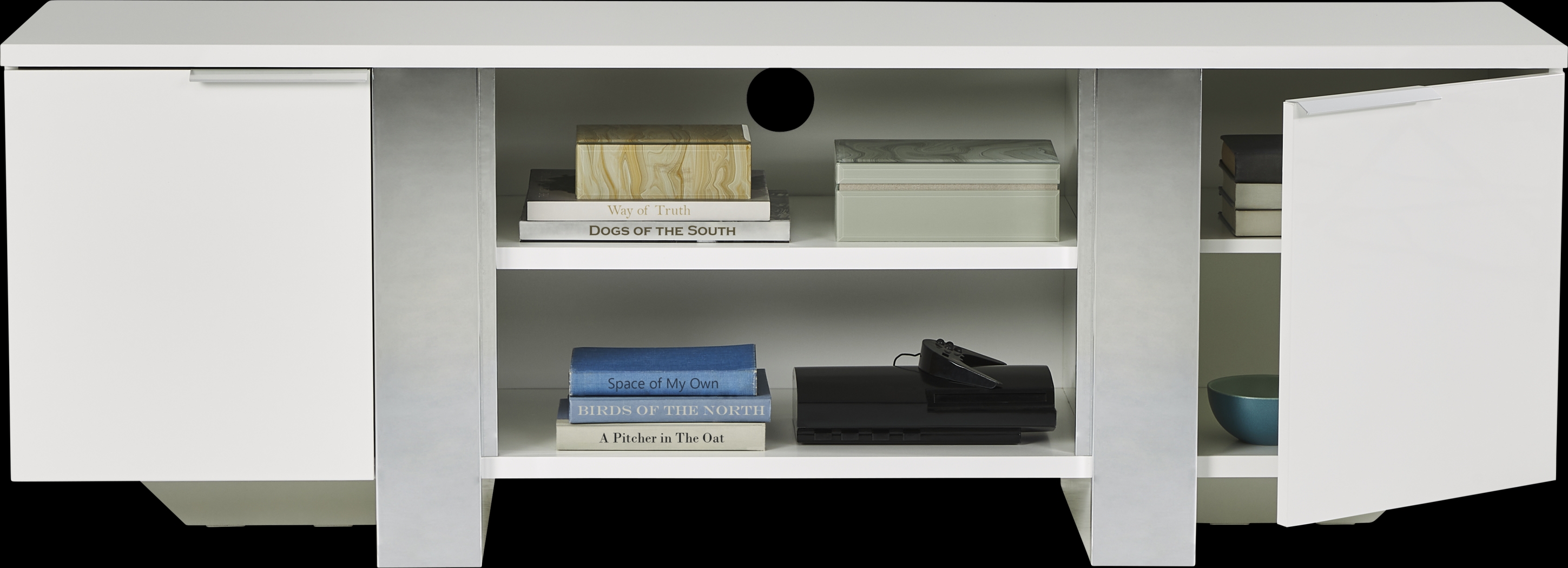 Heatherview White 70 in. Console - Thumbnail - Image 2