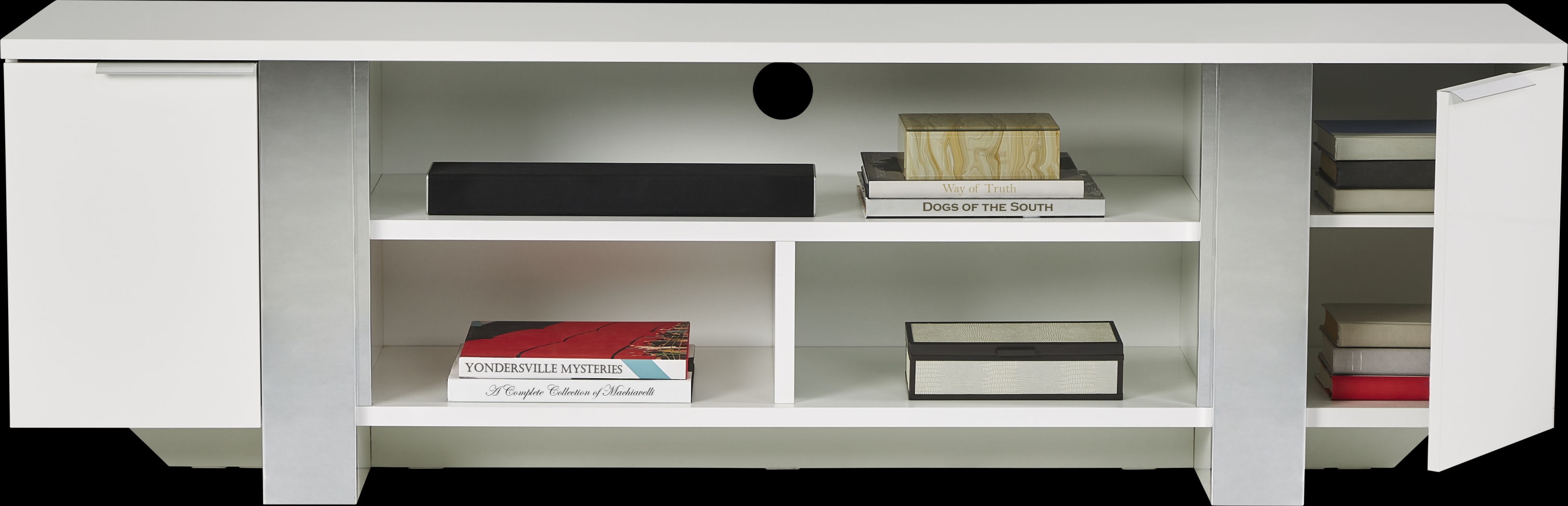 Heatherview White 79 in. Console - Thumbnail - Image 2