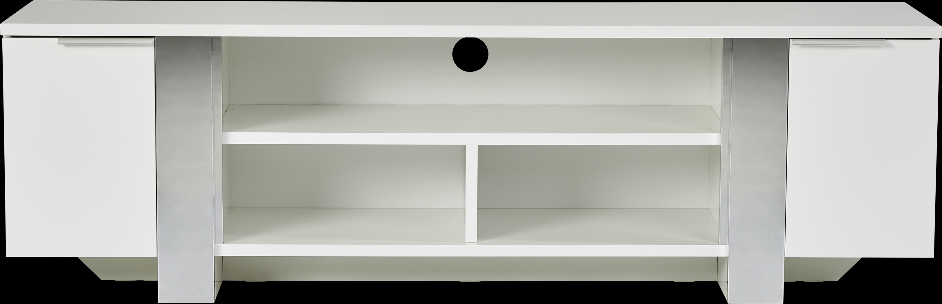 Heatherview White 79 in. Console - Thumbnail - Image 1