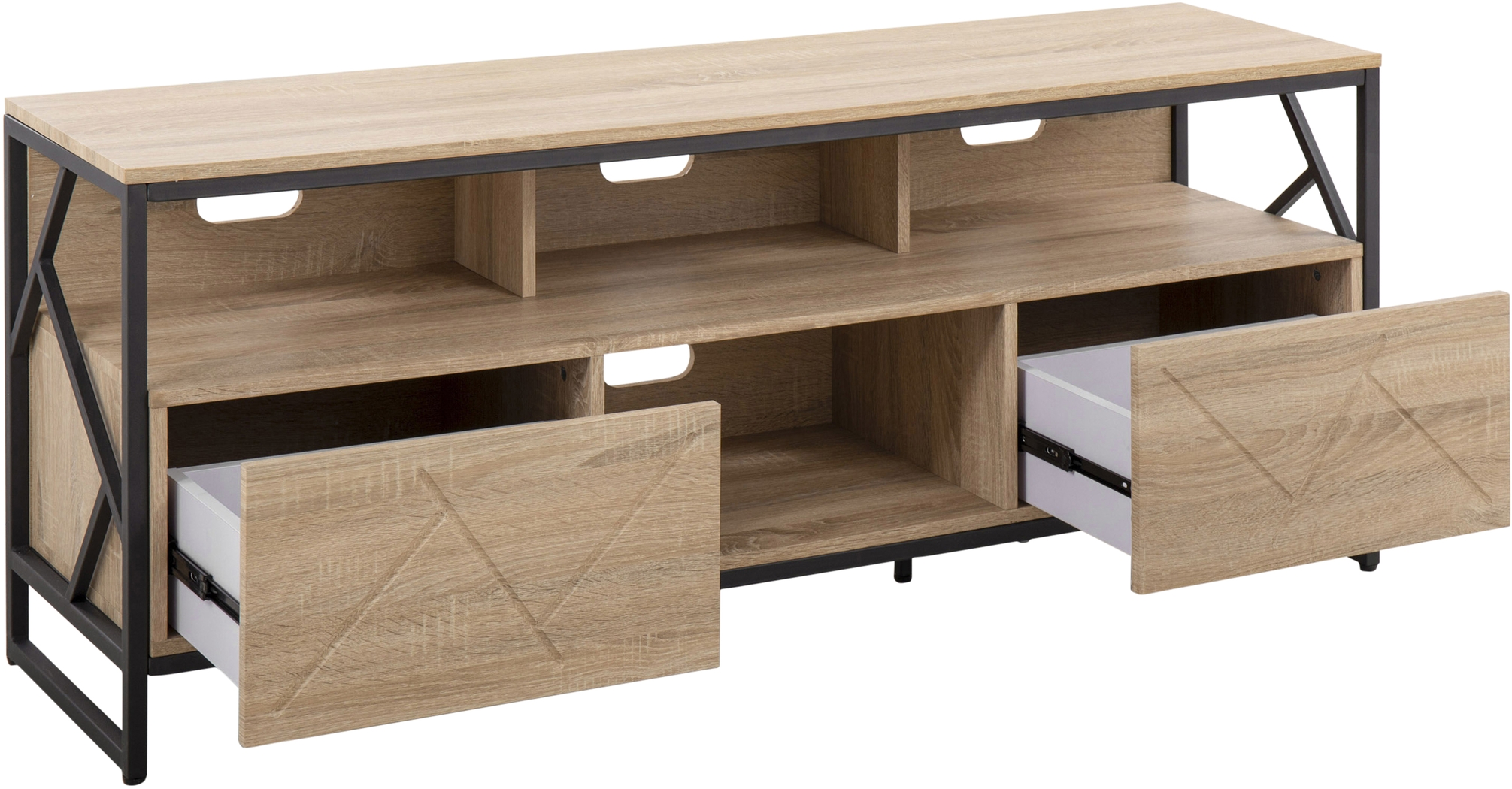 Heathfield Natural TV Console - Thumbnail - Image 2