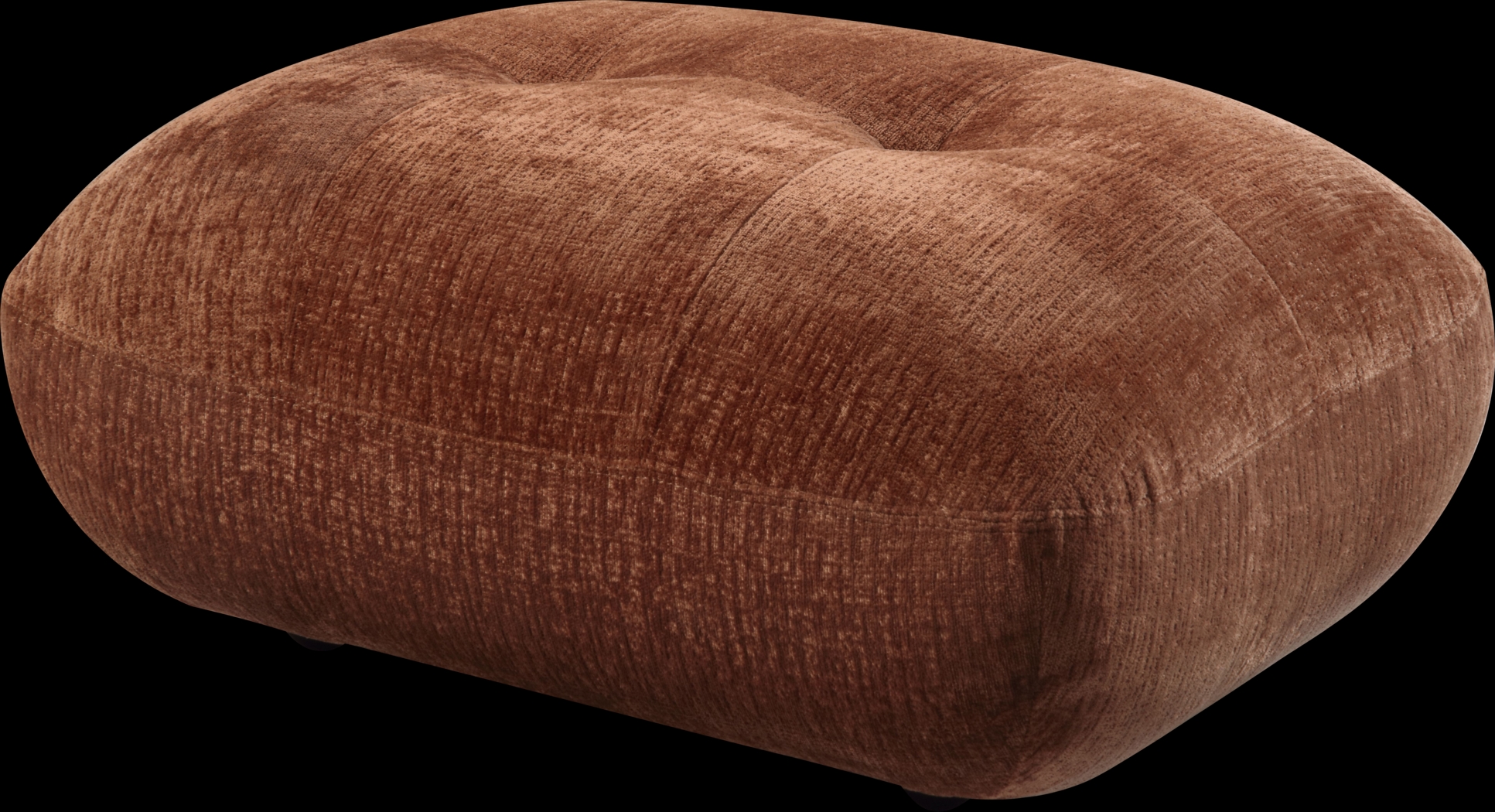 Heathmount Orange Ottoman - Thumbnail - Image 1