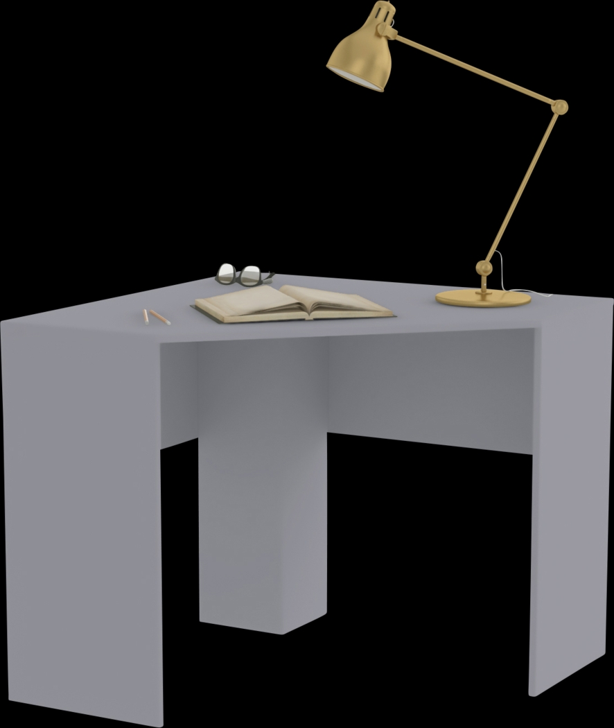 Hebard Gray Desk - Thumbnail - Image 2