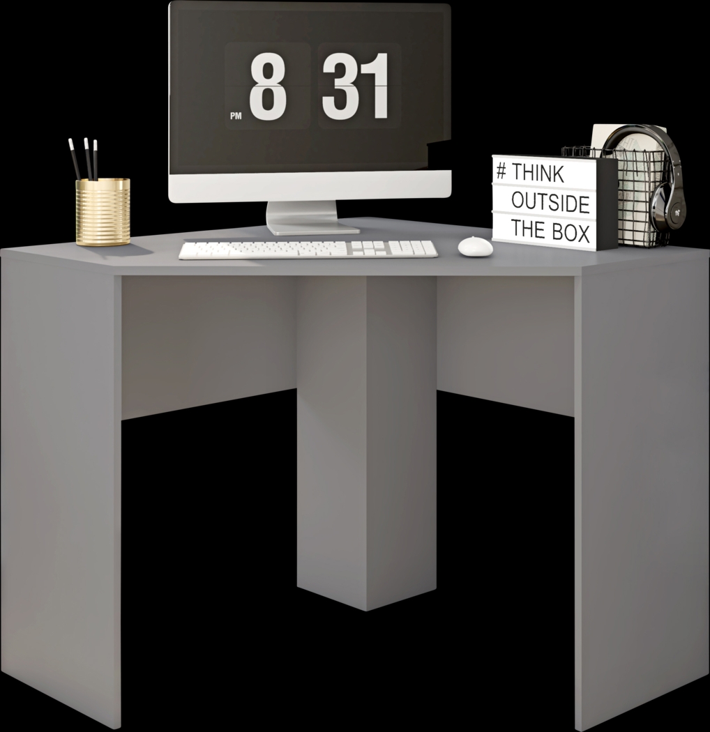 Hebard Gray Desk - Thumbnail - Image 3