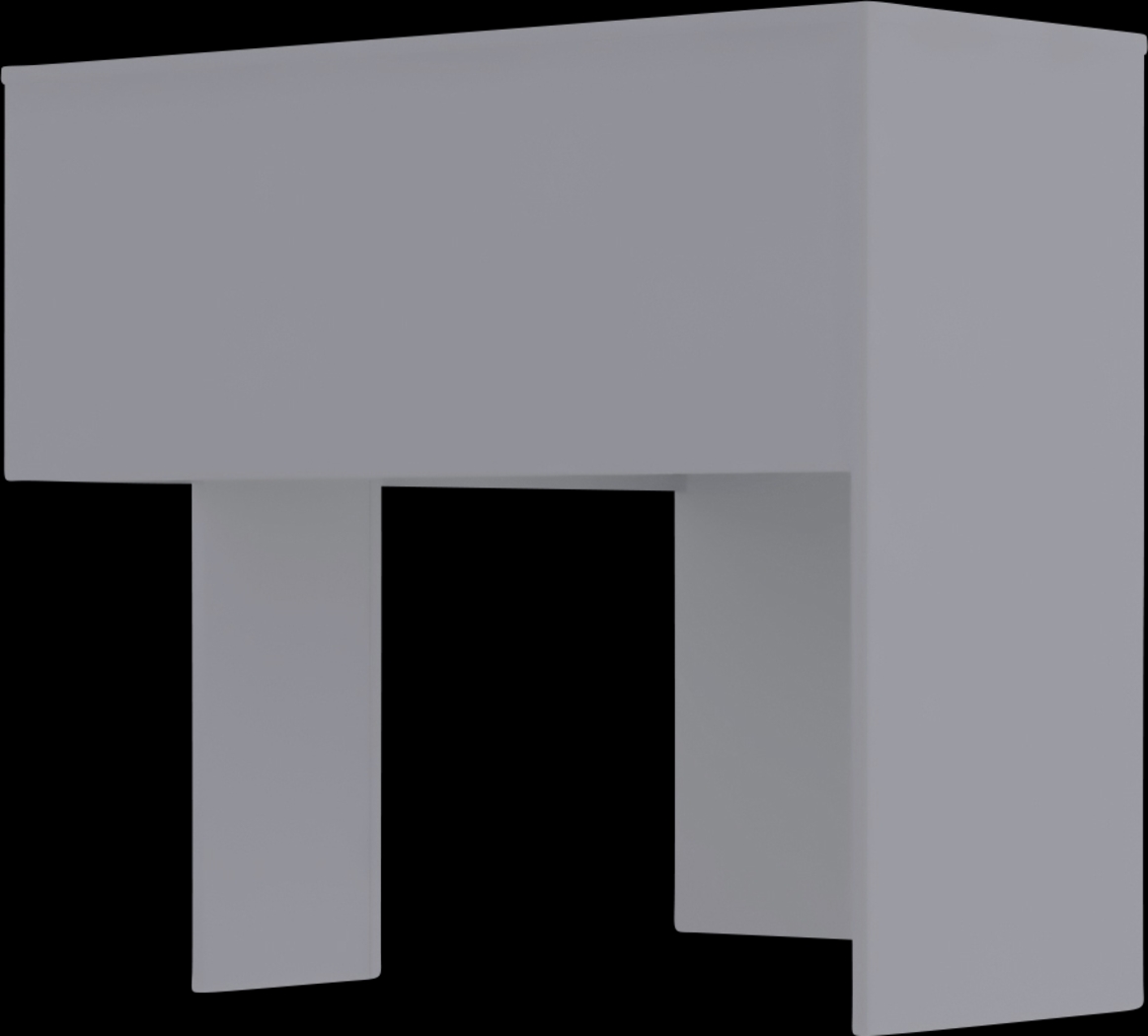 Hebard Gray Desk - Thumbnail - Image 7