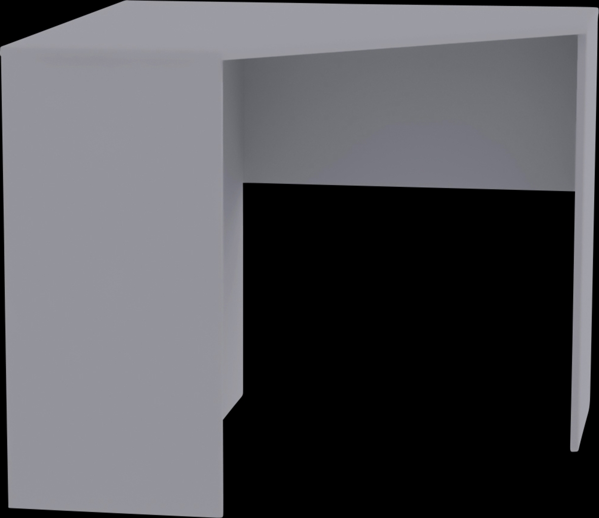 Hebard Gray Desk - Thumbnail - Image 1