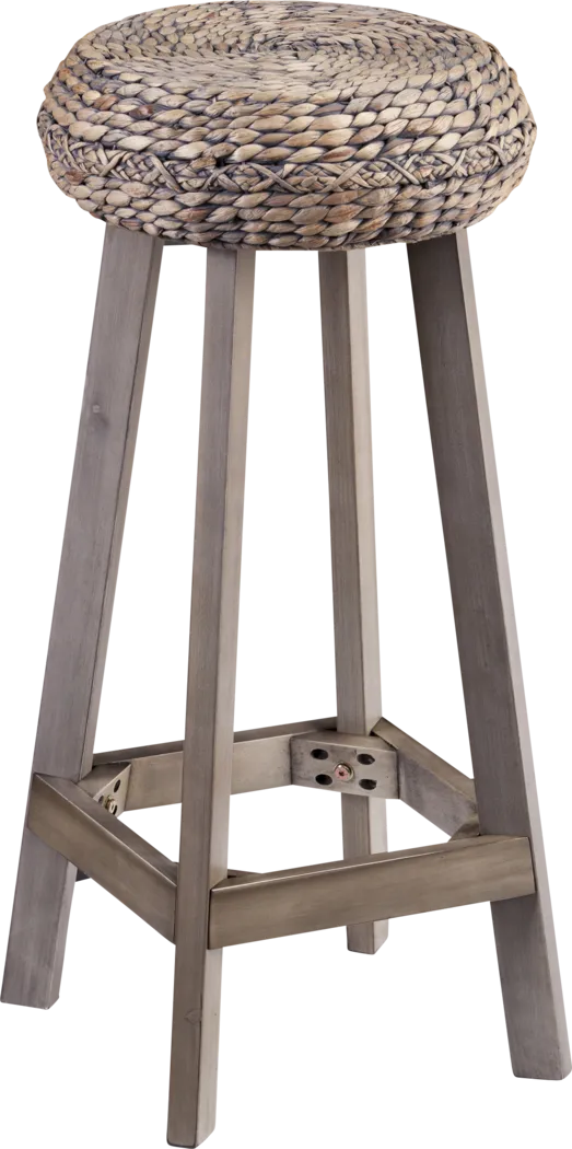 Hebberg Brown Bar Height Stool, Set of 2 - Thumbnail - Image 5