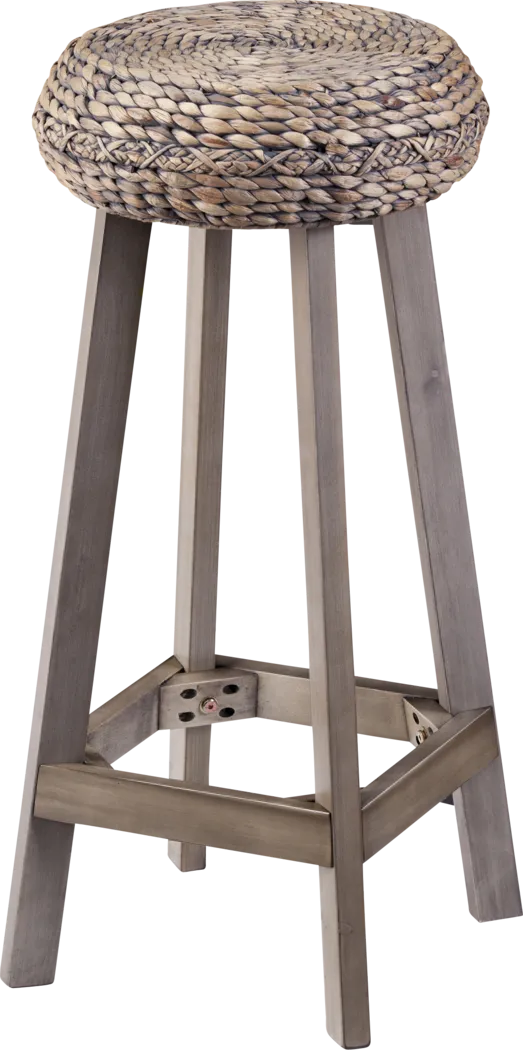 Hebberg Brown Bar Height Stool, Set of 2 - Thumbnail - Image 9