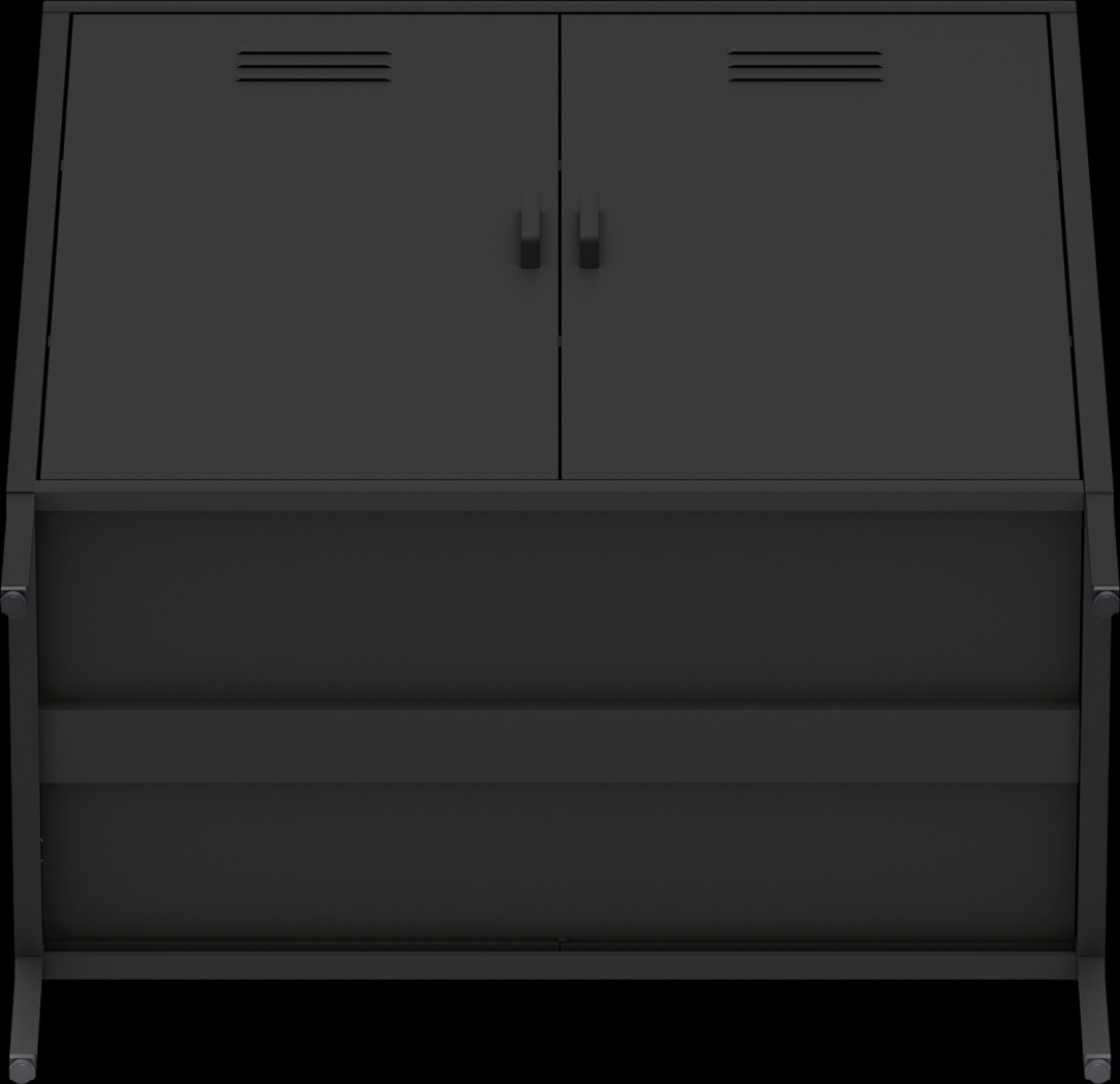 Hebnigan Black Accent Cabinet - Thumbnail - Image 7