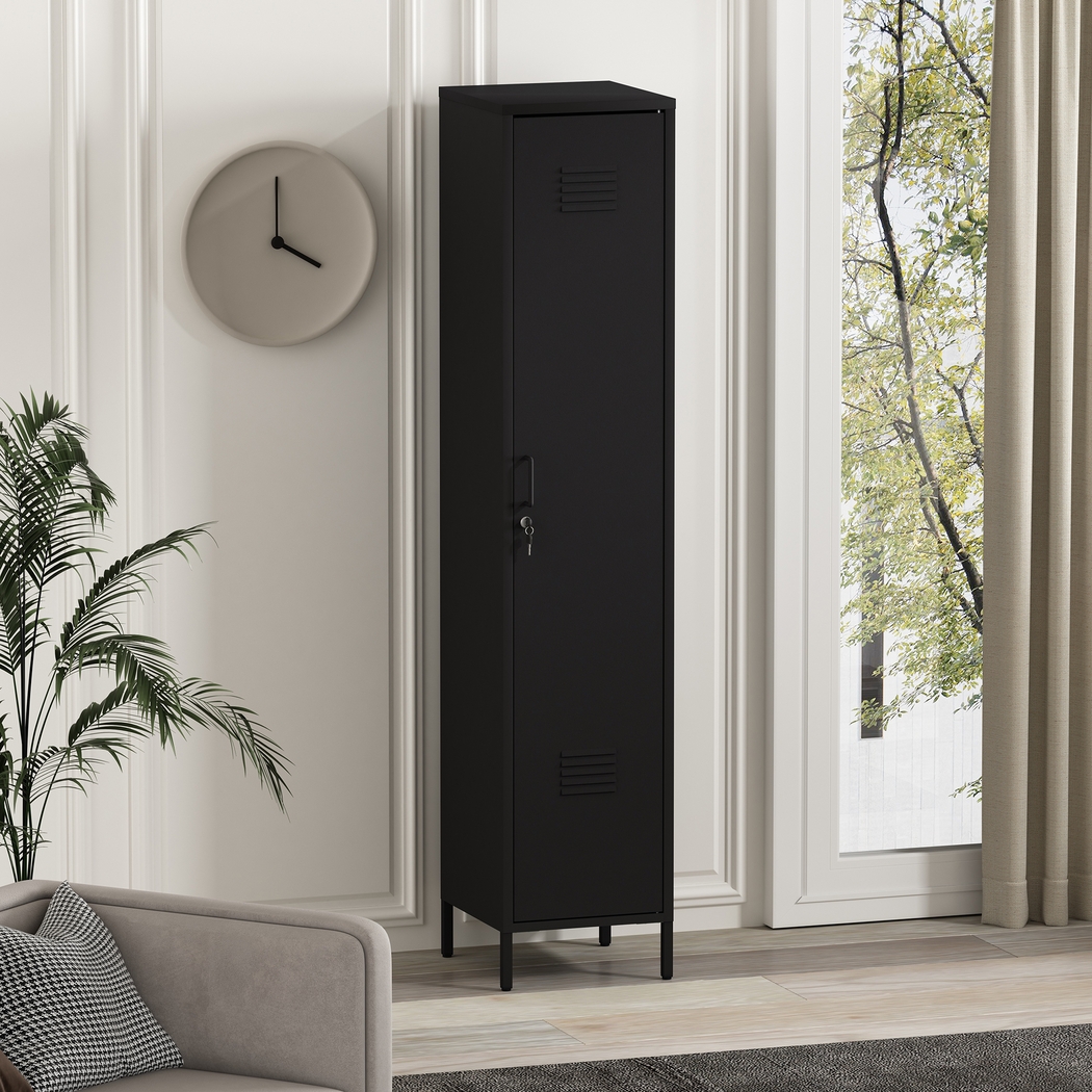 Hebnigan Black Storage Cabinet - Thumbnail - Image 2