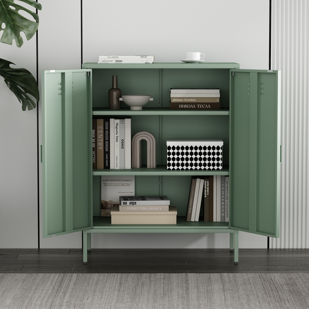 Hebnigan Green Accent Cabinet - Thumbnail - Image 2