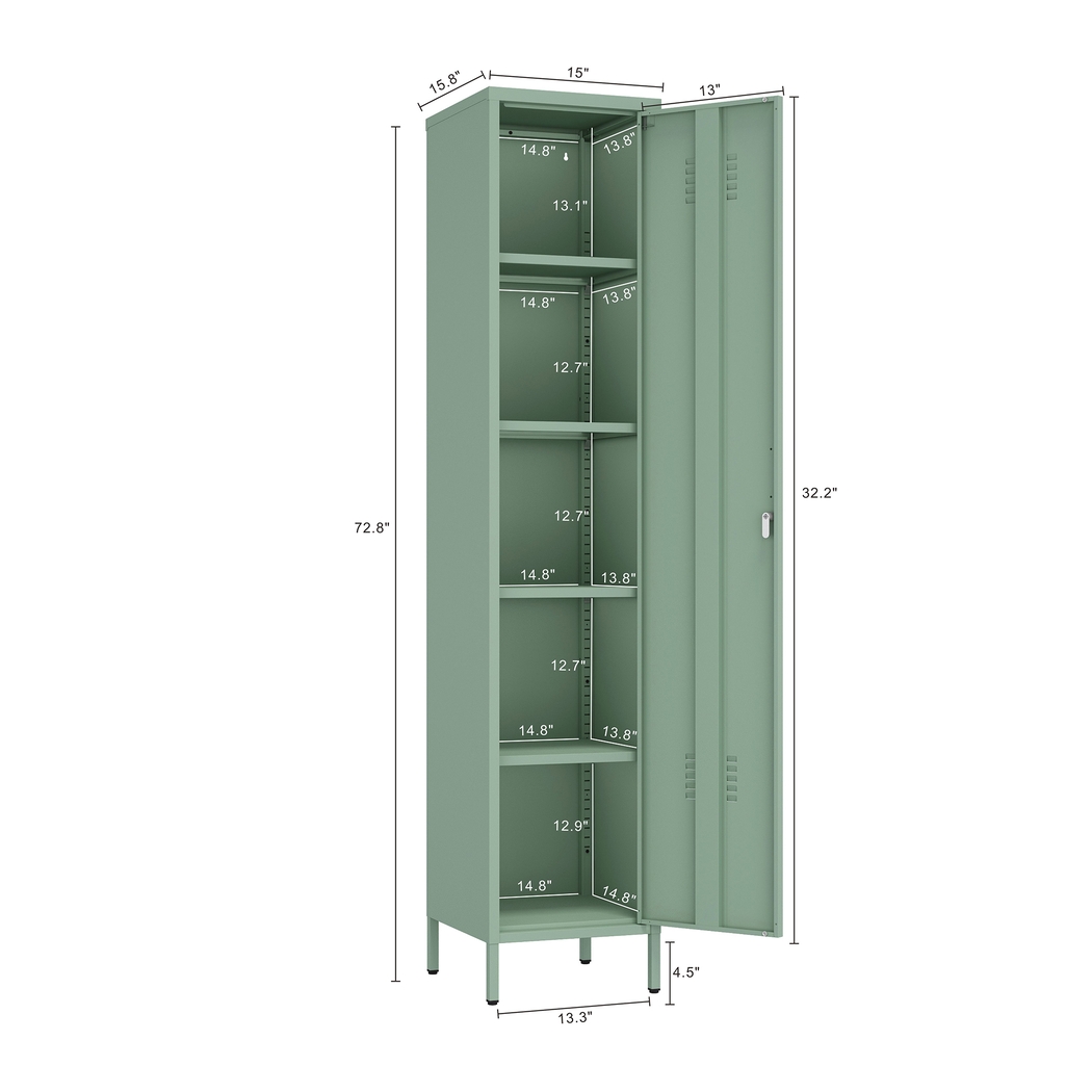 Hebnigan Green Storage Cabinet - Thumbnail - Image 9