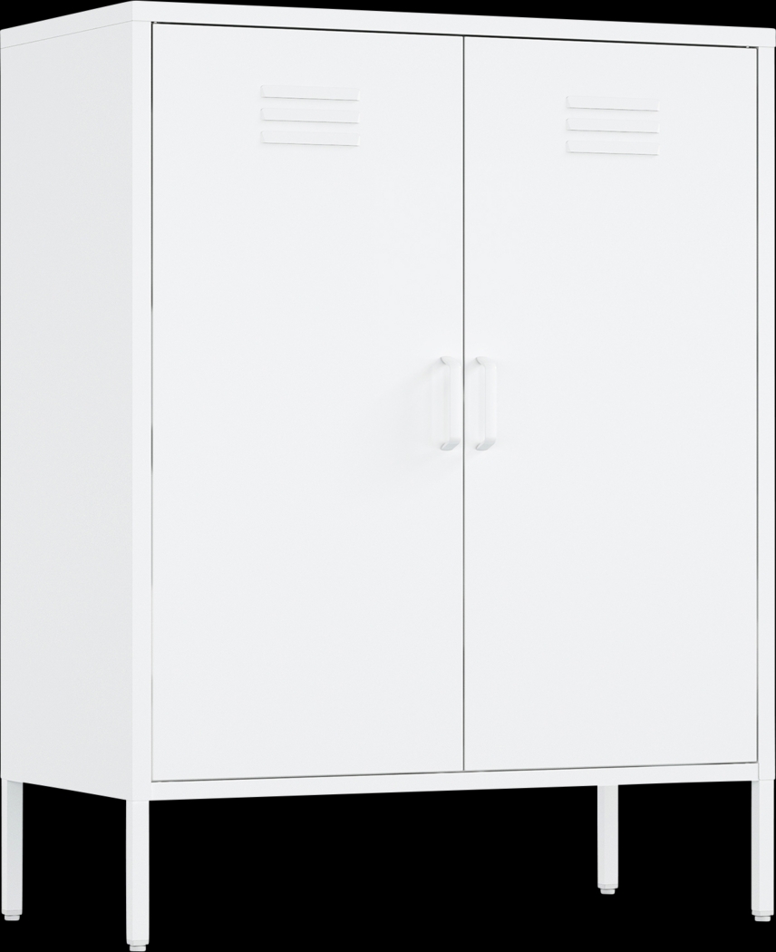 Hebnigan White Accent Cabinet - Thumbnail - Image 10