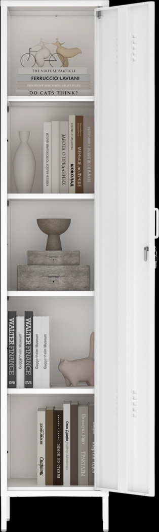 Hebnigan White Storage Cabinet - Thumbnail - Image 7