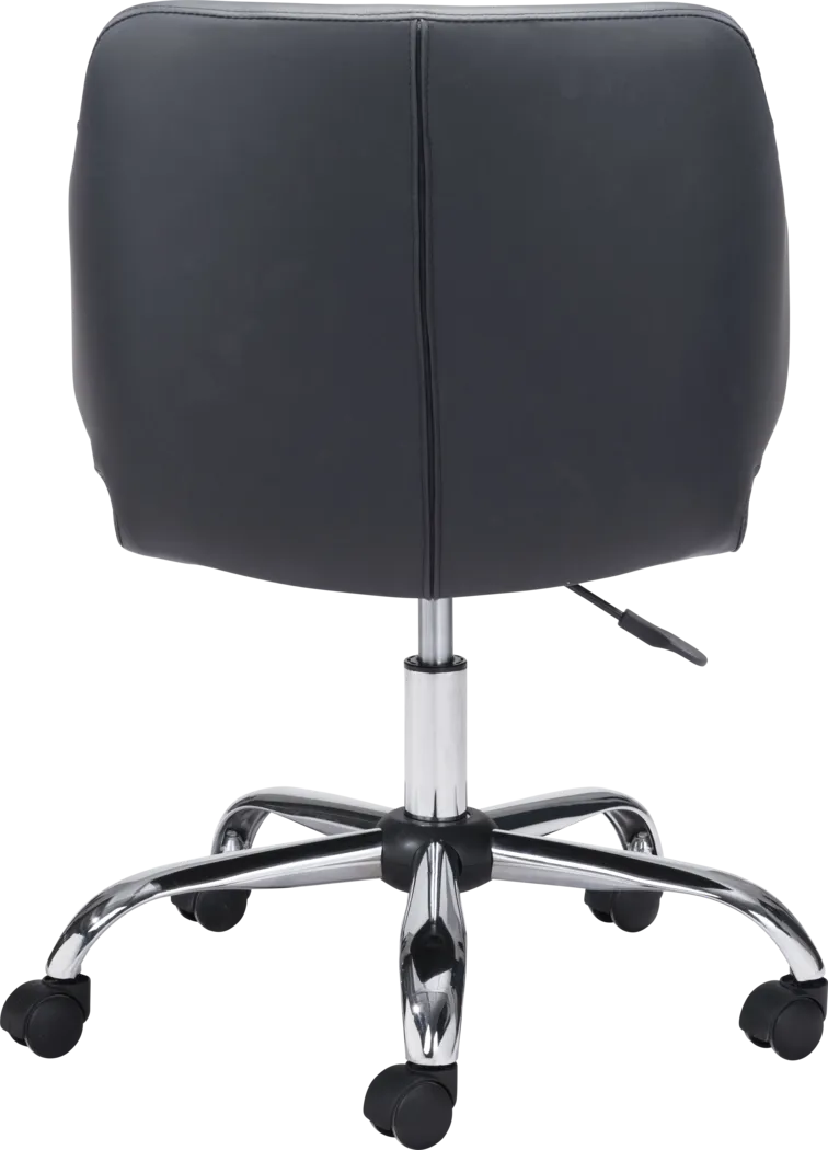 Heckney Black Office Chair - Thumbnail - Image 4