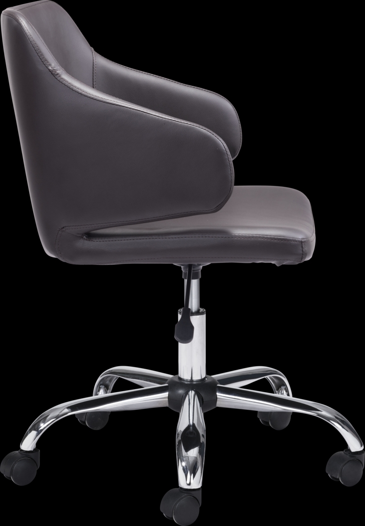 Heckney Brown Office Chair - Thumbnail - Image 2